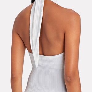 The Range/intermix halter body suit